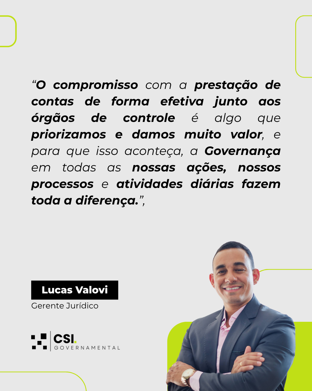TRIBUNAL DE CONTAS APROVA CONTAS DA COMPANHIA DE SOLUÇÕES E INTELIGÊNCIA GOVERNAMENTAL!
