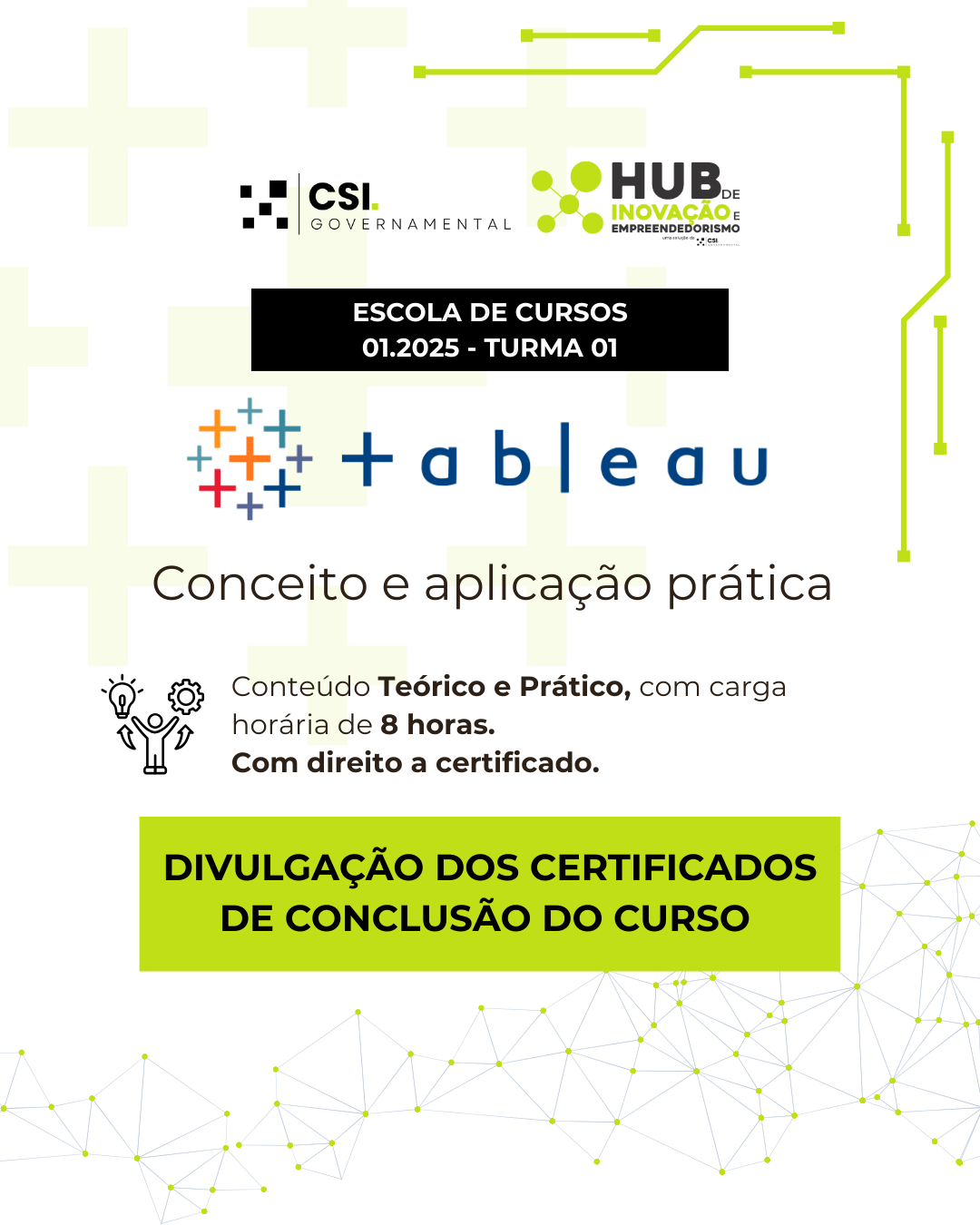 DIVULGAÇÃO DOS CERTIFICADOS DE CONCLUSÃO!